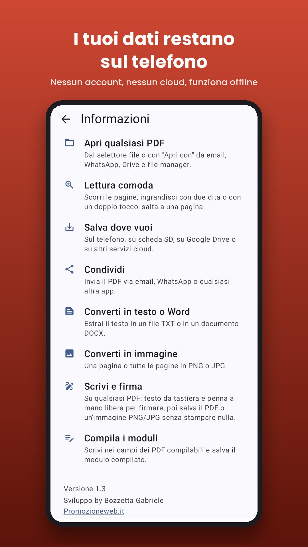Scarica AperPdf da Google Play Store