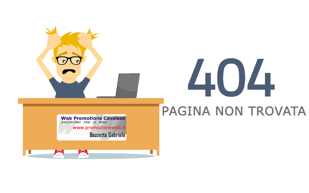 Errore 404 - OPS.....Pagina non trovata